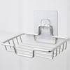 Soap Rack Wall Mounted Soap Holder Stainless Steel Soap Sponge Dish Bathroom Accessories Soap Dishes Self Adhesive