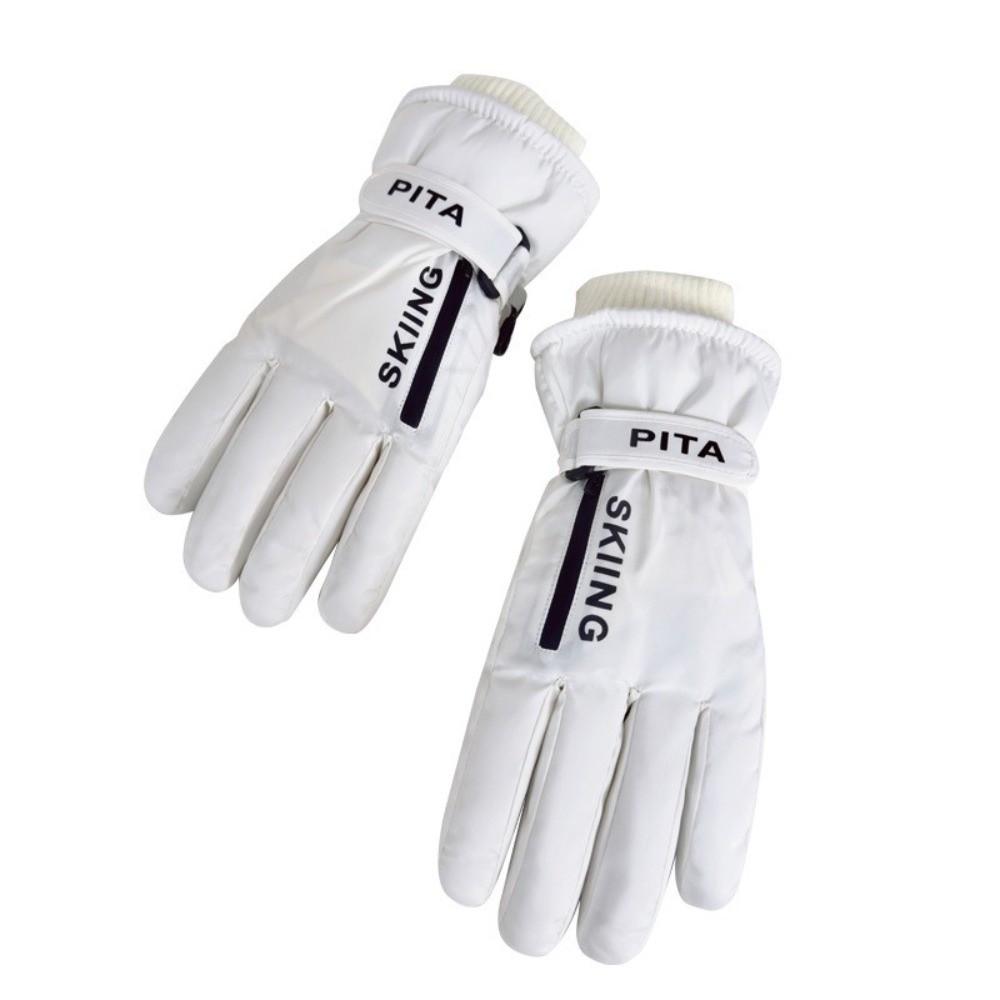 Сохраняйте тепло Теплые лыжные перчатки Сенсорный экран Зимние варежки Новые утолщенные термоперчатки Женские Девичьи