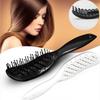 1Pc Styling Curly Hair Brush Massager Comb Brush Detangling Drying Brush AntiStatic Curved Vent Brushes Scalp Massage Comb Salon
