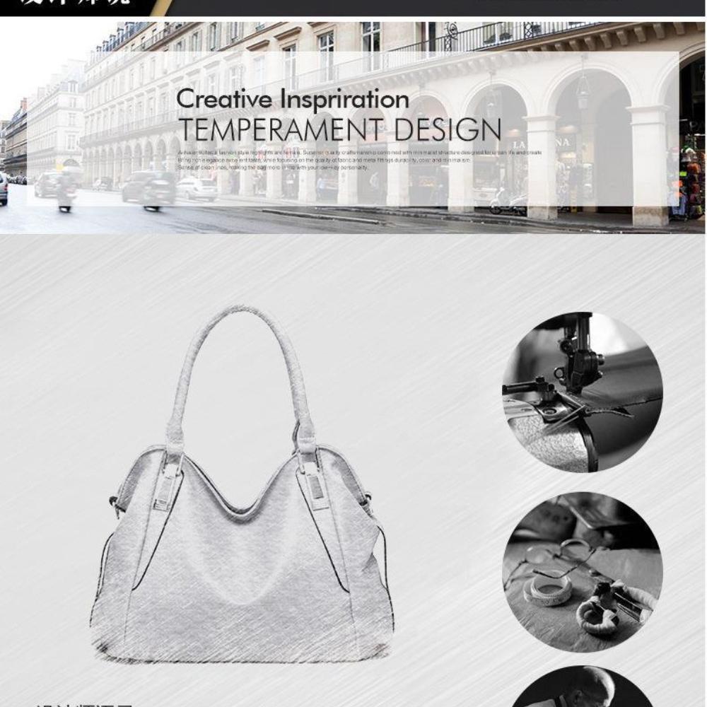 Сумка из мягкой кожи, женская сумка большой вместимости, сумка через плечо на одно плечо