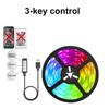 USB Bluetooth APP 5050RGB Light Strip 5V RGB LED Lamp Ribbon Flexible Light For Room Decoration TV BackLight Diode Tape