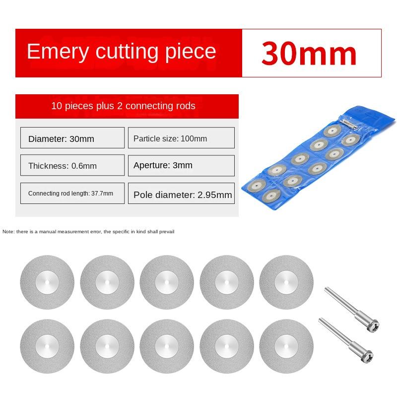 Cutting Dia. Small Diamond Cutting Wheel with Mandrel Cutoff Disc Blades Rotary Cutter Tool Kit for Ceramic Metal Stone Tile