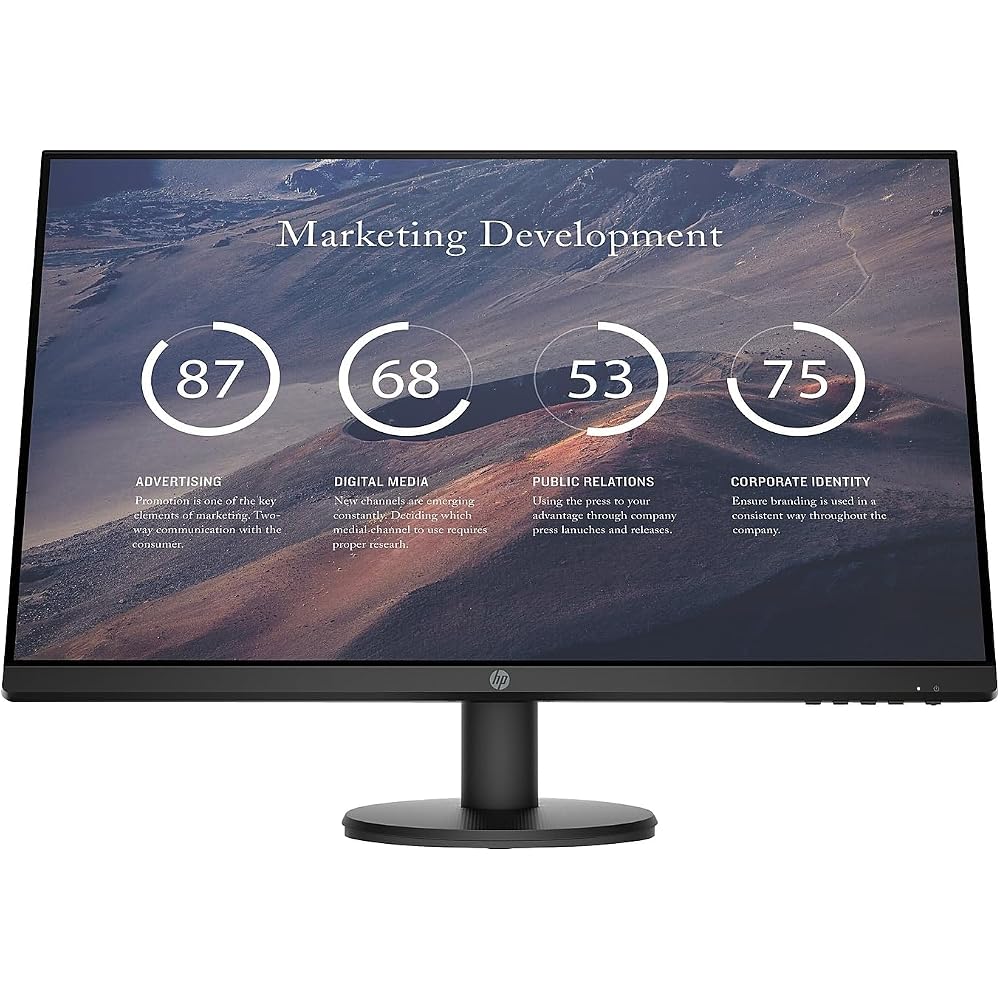 HP P27v G4 FHD Monitor c.