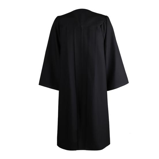 Выпускная мантия и шапочка, однотонные, на молнии, унисекс, матовые, свободного кроя, бакалаврская мантия и шапочка для взрослого