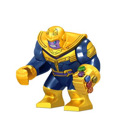 Lego Thanos With Gloves Minifigures Building Blocks Superhero Series Assembled Toys For Children