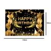 5*3 фута фон с днем ​​рождения, баннер, тканевый реквизит, украшение для вечеринки