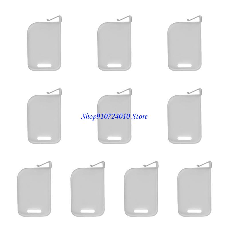77HD 10Pcs Plastic Trading Card Box Baffle Clip Card Spacer Storage Classification Barrier Plate Clip Storage Partition Board