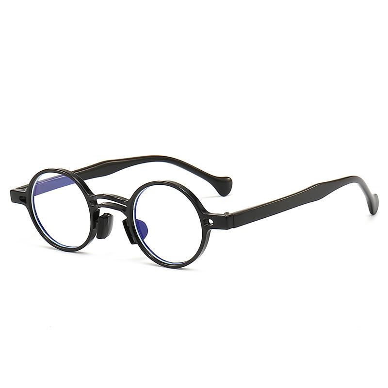 Неполяризованные винтажные маленькие круглые солнцезащитные очки женские модные двойные мостики модные заклепки солнцезащитные очки панк-очки пляжные дорожные уличные очки