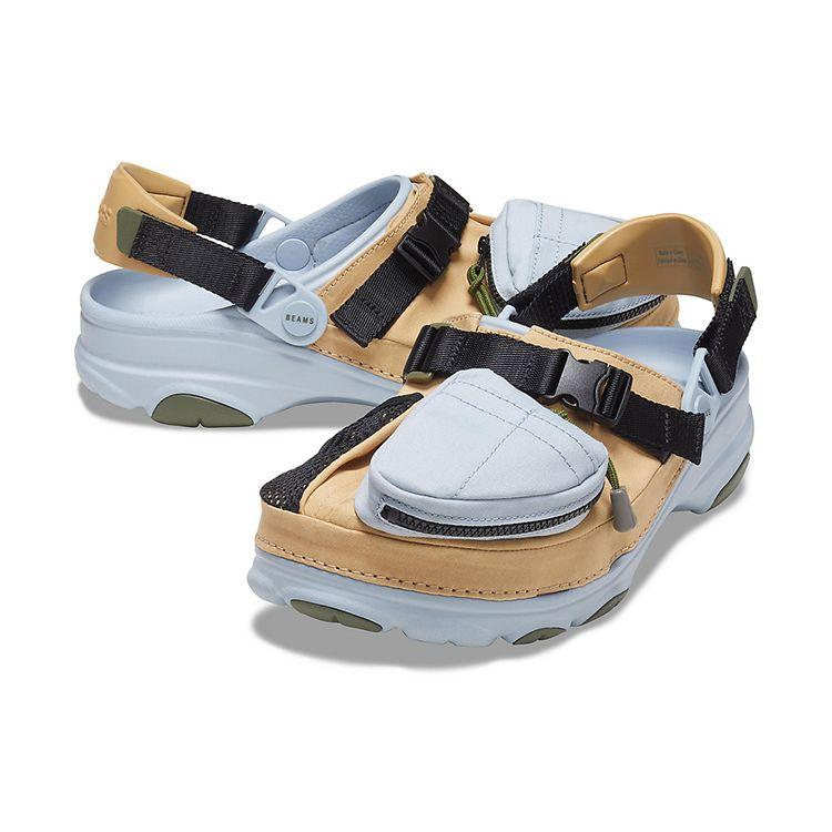 BEAMS X Crocs Classic All Terrain Outdoor Clog Khaki Grey Unisex Sneakers 207447-030