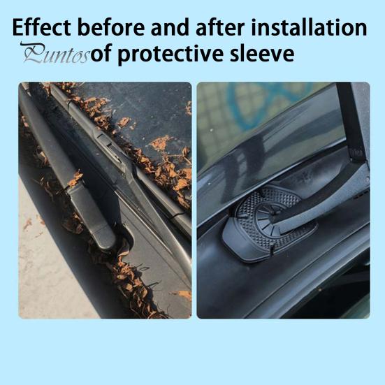 1 пара прочных термостойких компактных крышек для отверстий стеклоочистителей, автомобильные дворники, предотвращающие попадание мусора, аксессуары для лобового стекла автомобиля