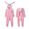 Capybara Onesie Pajamas for Kids, Cartoon Character Kigurumi, Labubu Birthday Christmas Gift, Family Matching Sleepwear Party Costume,  Photo Shoot
