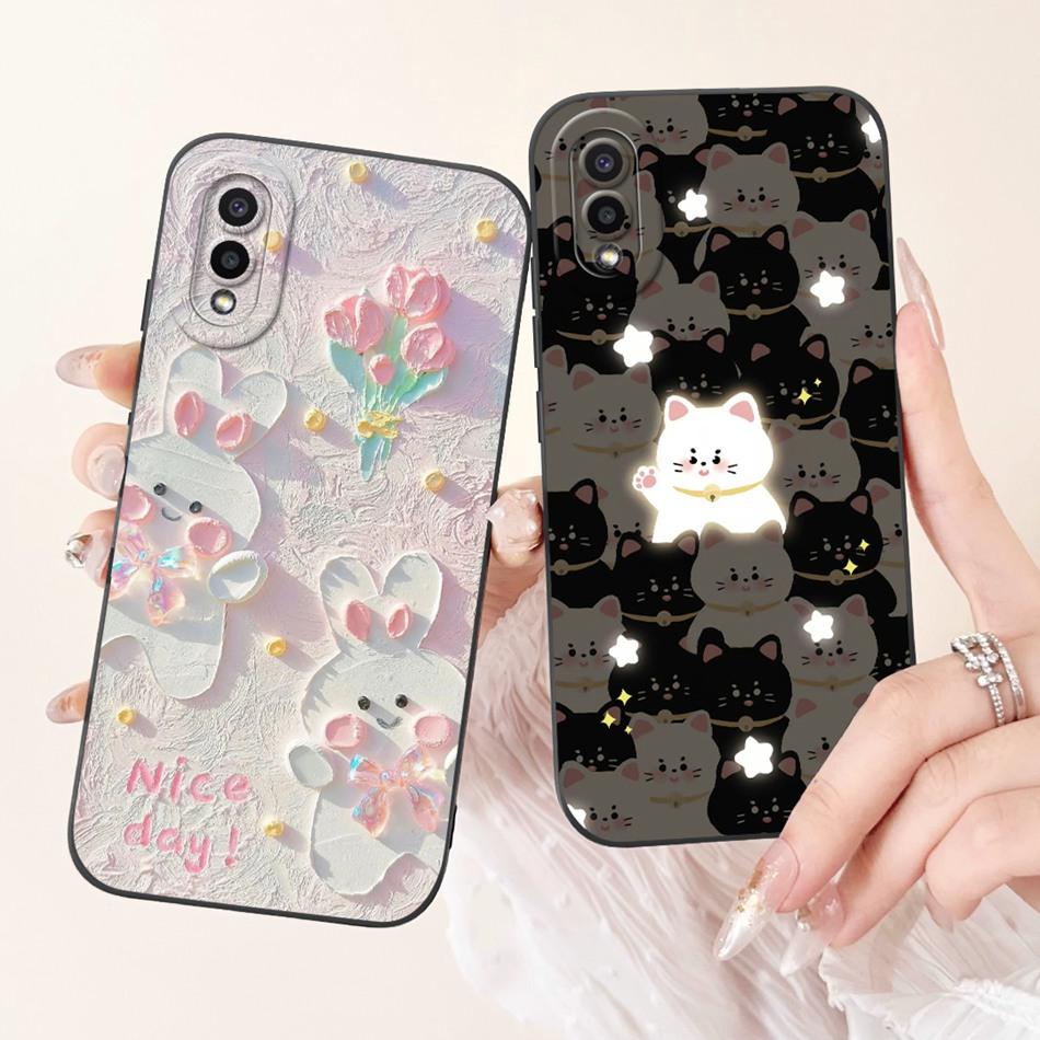 Чехол для телефона Samsung Galaxy A02 A02s Samsung A02 A02S SM-A025F A022G Элегантный Цветочный Принт Мягкий Силикон Ударопрочные Чехлы