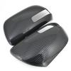 For Toyota Noah Voxy Esqui NAV1 2007-2013 car black carbon fibre with turn signal Rearview mirror cover trim 2008 2009 2010 2011