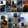 Чехол для телефона с игрой World Of Tanks Для Redmi Note 14 15 Pro 5G 13 12 Pro Plus 11 11T 11E 11S 10 Pro 10S 9 9S Прозрачный ТПУ Чехол для телефона Ca