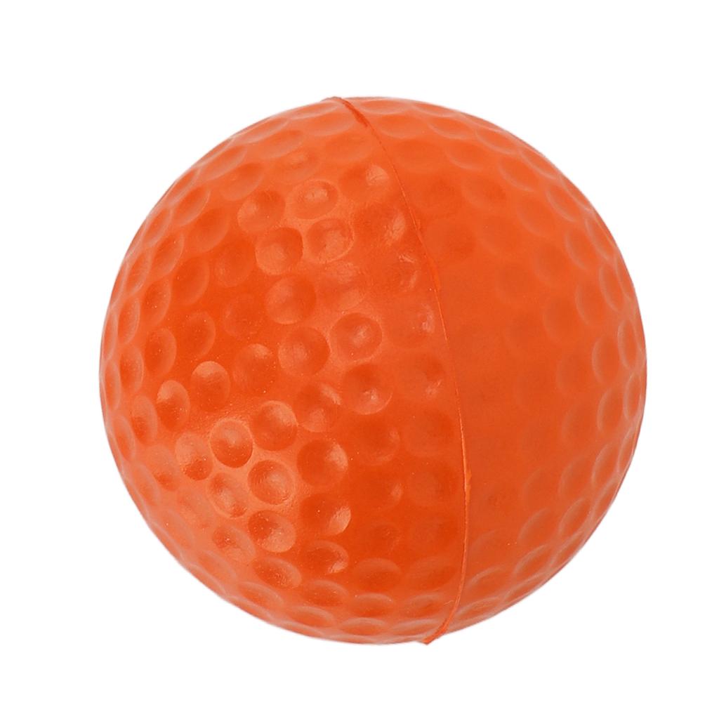 42.5mm PU Foam Golf Balls Strong Flexibility Outdoor Golf Practice Ball for Sports FitnessOrange