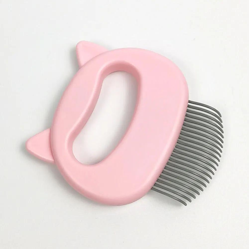 2-в-1 расческа для кошачьих ушей и щетка для вычесывания шерсти для бережного и эффективного ухода за домашними животными и удаления шерсти. Инструмент двойного назначения для ухода за домашними животными.