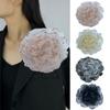 Fabric Handmade Accessories Large Flower Brooch Suit Sweater Coat Pin Brooch New Corsage