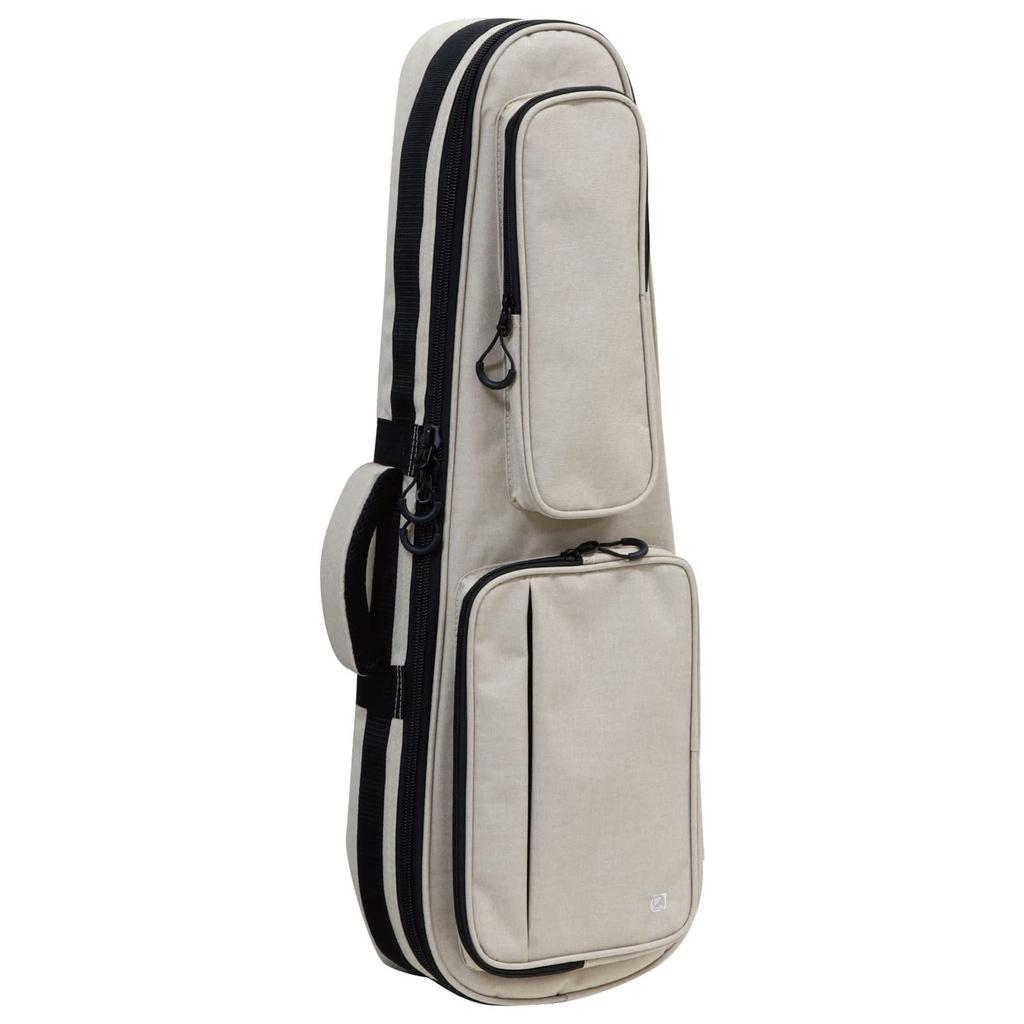 Концертная сумка для укулеле Kiktani, рюкзак типа бежевый BEIGE UKB-60C