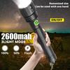 2600mah XHP70 LED Flashlight USB Rechargeable Tactical Light 18650 Zoom Waterproof Torch Lamp Outdoor Lights Camp Fishing