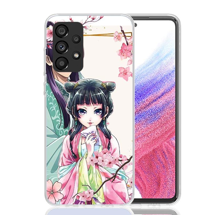 Чехол для телефона с аниме-дизайном A-Apothecary D-Diaries для Samsung Galaxy A52 A32 A22 A12 A02S A50S A30S A51 A31 AA71 Note 20 Ultra 10 S10 Plus