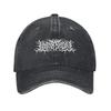 Бейсболка Lorna Shore Band Washed Модная Солнечная Тракерская Шляпа Летняя Женская Мужская Для Походов Рыбалки Снэпбэк