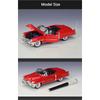 Welly 1/24 Cadillac Eldorado Сплав Спортивный Автомобиль Модель Литьевой Металл Классический Ретро Старые Транспортные Средства Модель Автомобиля Высокая Симуляция Подарок для Детей