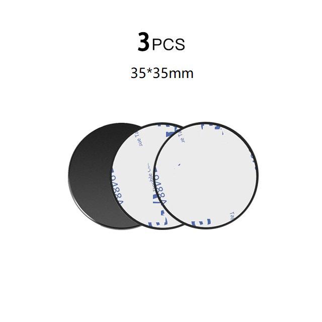 1/3/5 шт. Металлический диск для магнитного автомобильного держателя телефона, универсальная железная наклейка, магнитная подставка для мобильного телефона, крепление