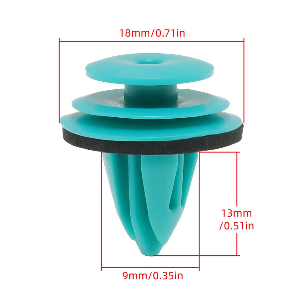 10/20 PCS Auto Fastener Rivet Bumper Clip Retainer Auto Door Panel Clip Retaining Clip Door Buckle Vehicle Retainer Fastener