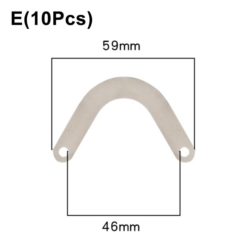 For Air Compressor Pump Head Valve Plate Metal 10Pcs