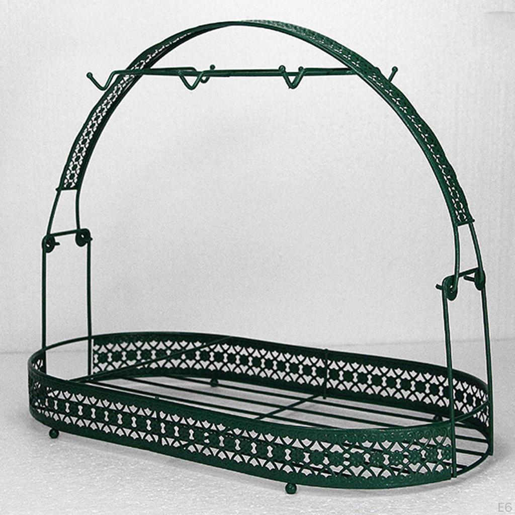 Кружка для кофе и Держатель для чашки Стенд Органайзер для посуды Железная сушилка Стеллаж для хранения Сушилка Крючок для