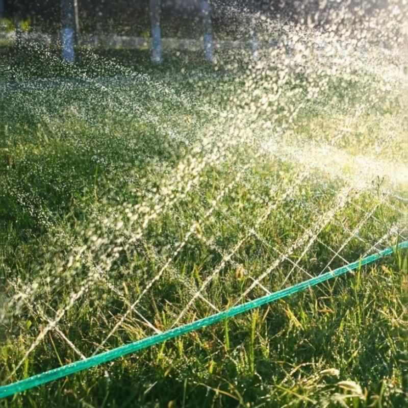 Water Saving Soaker Hose 7.5M Multi Directional Durable Flat Tubing for Community Green Belt Irrigation