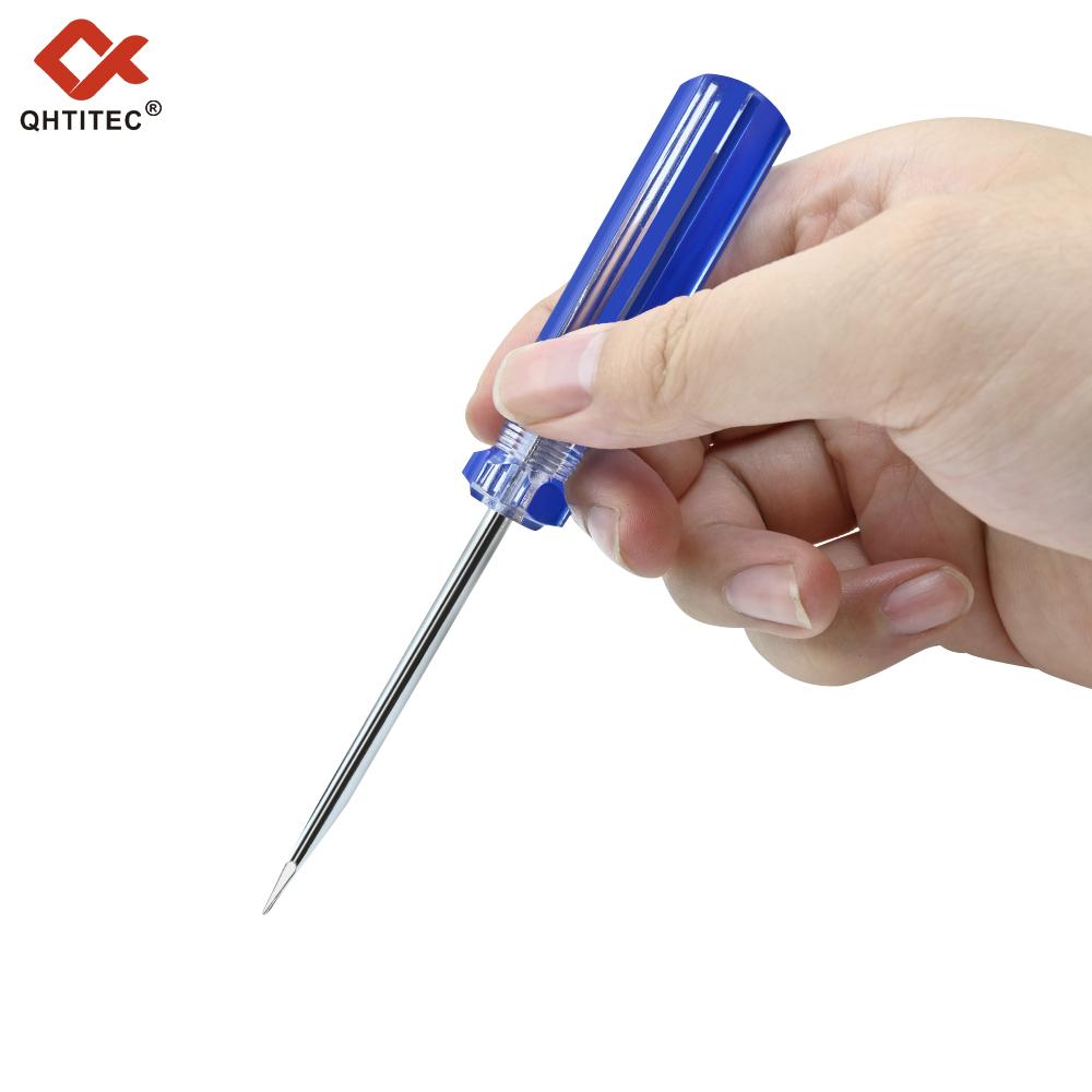 1 шт. Отвертка с кристально чистой ручкой 3 мм 4 мм Магнитная крестовая/шлицевая портативная отвертка профессиональные инструменты для ремонта