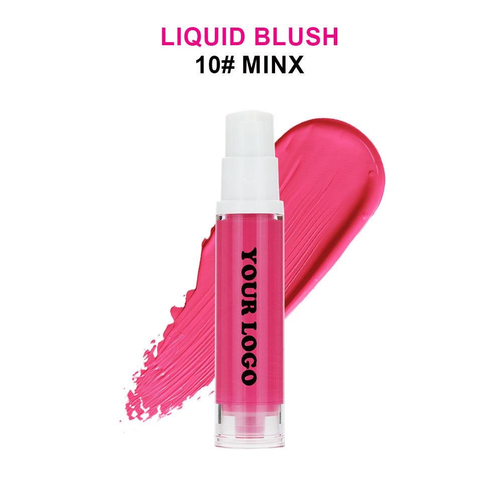 Стойкие водостойкие жидкие румяна: Матовый и мерцающий, Не выцветающий, Пигментированный