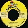 7-дюймовая пластинка GREGORY ISAACS - Capture Land НЕТ Pipper Records 1990 Ямайка Регги, Ска и Даб Б/У