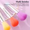 Профессиональная щетка для удаления пыли с ногтей с длинной ручкой, суперпушистая, кисти для макияжа для нейл-арта, для маникюрных инструментов