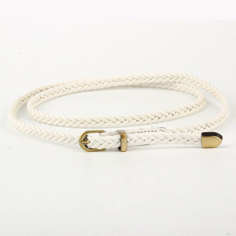 Весенний модный тонкий пояс ручной работы на талии, винтажный женский пояс с ведром, украшение для летнего платья