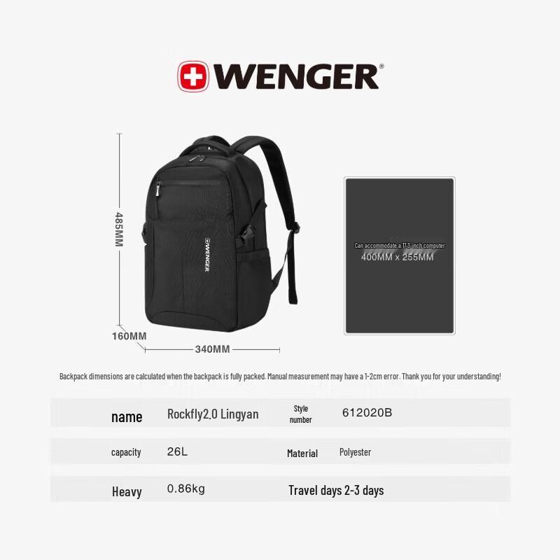 Wenger SwissGear Business Laptop Backpack