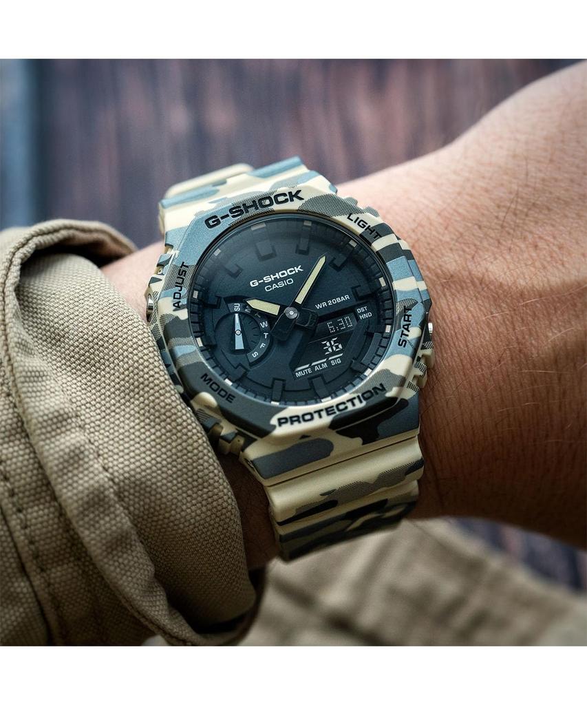 Casio 2100 Series Camouflage Watch G-Shock GA-2100CM-5AER
