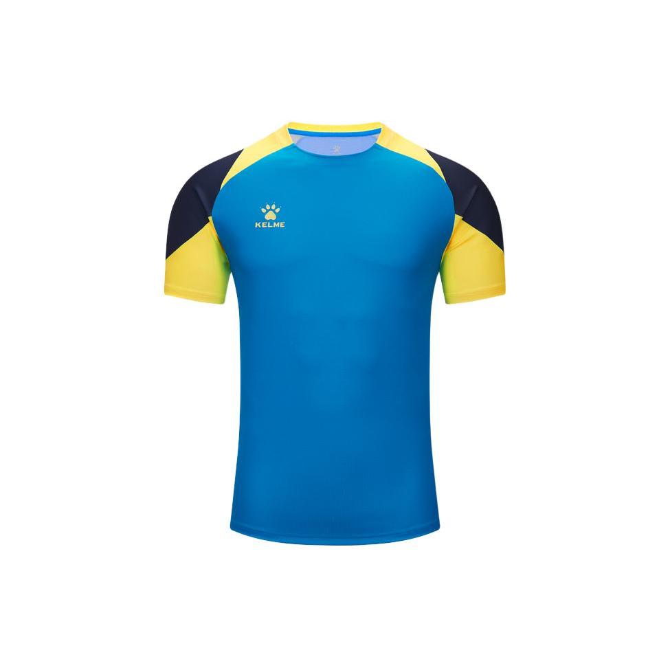 KELME Футболки мужские с круглым вырезом тонкие прямого кроя 8351TX1238