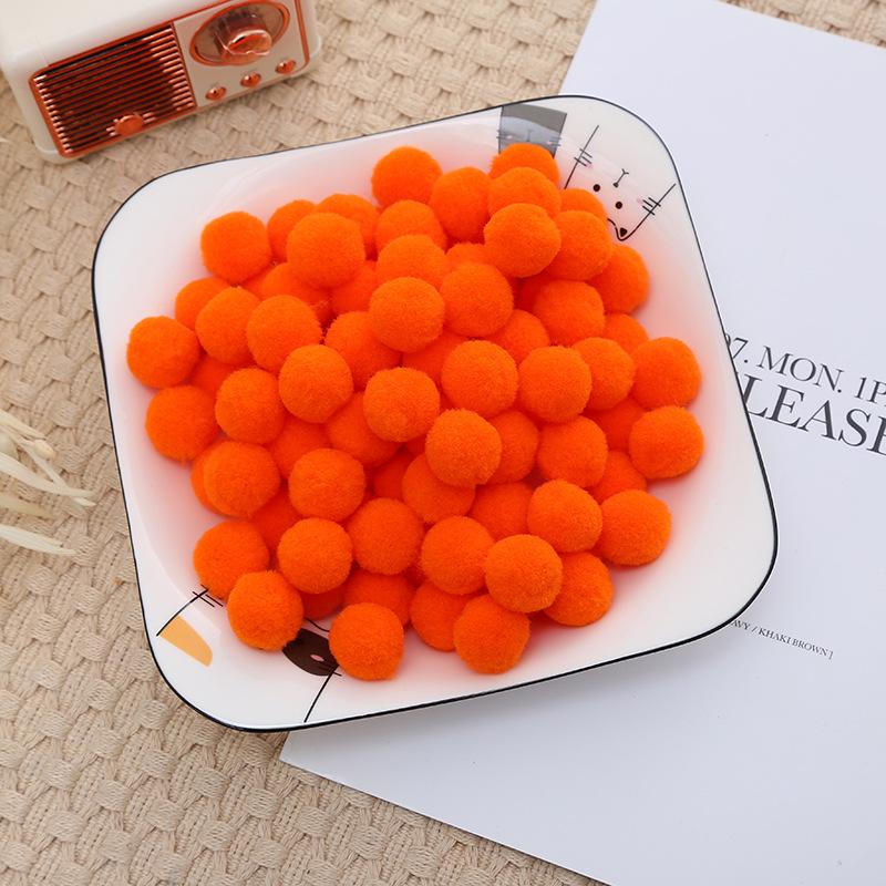 Colorful High Elastic Pom-Pom Embellishments - Free Same Day Shipping, In Stock, DIY Accessories, Large Plush Balls