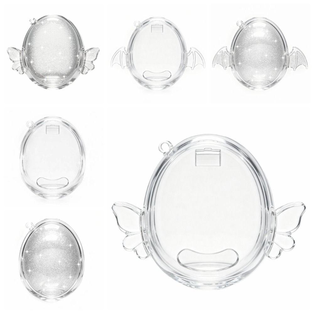 Clear Protective Case with Wings Replacement Shell Hard Cover Skin for Tamagotchi PS Accessories