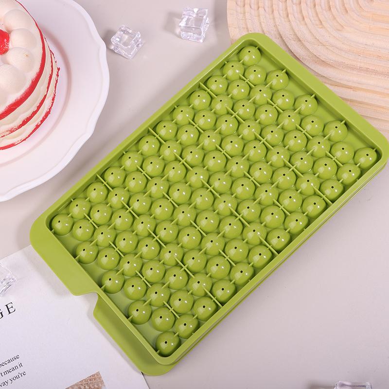 104 сетчатый круглый лоток для льда с крышкой из полипропилена, летняя форма для кубиков льда, форма для хоккея на льду, круглая форма для приготовления льда