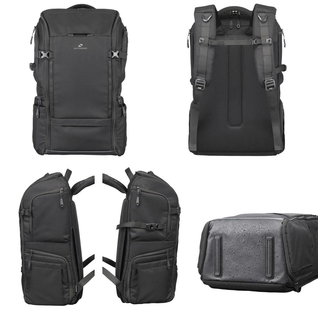 HAKUBA Сумка для камеры Рюкзак Ridge 27 AZ Черный Легкий Вместительный Доступ с левой и правой стороны Рюкзак для камеры 4977187005110 GW-STANDARD