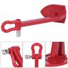 1 10 RC Car Metal Winch Anchor Earth Ground Decoration Tool Fit for Axial SCX10 D90 HPIRed