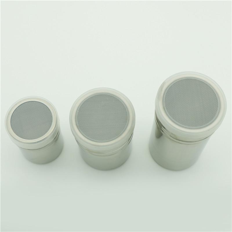 Stainless Steel Chocolate Shaker Icing Sugar Powder Cocoa Flour Coffee Sifter