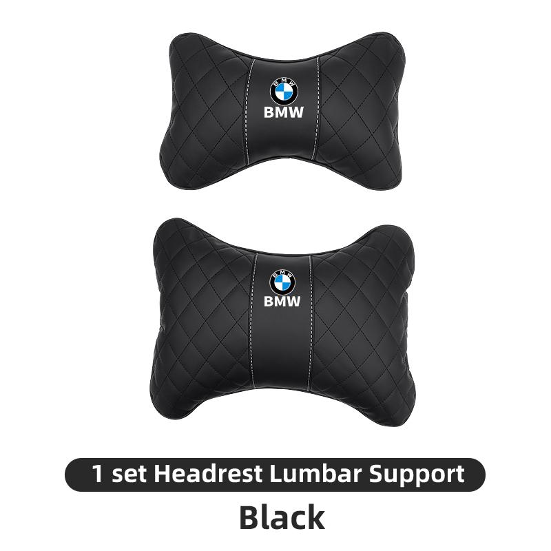 2025 Hot Car Logo Headrest Neck Cushion Lumbar Support Memory Foam Pillow For BMW M X1 X3 X5 X6 X7 E30 E90 M3 E84 E83 F25 E91 E6