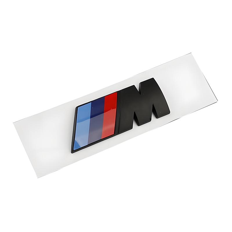 Для BMW M M3 M5 M6 X3 E46 E90 F30 G20 E36 45мм 55мм 73мм 90мм Автомобиль M Логотип Крыло Боковой Значок Задний Багажник Значок Наклейка Аксессуары