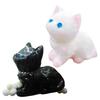 3D игрушка для снятия стресса с кота, черная белая игрушка для снятия стресса с котенка, мягкая игрушка для снятия стресса с котенка, ...