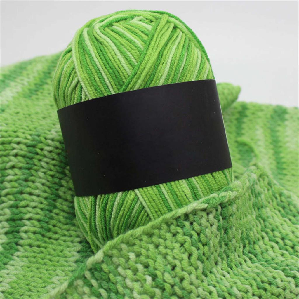 Crochet Yarn Acrylic Soft Yarn Roll of 50g Knitting Yarn for DIY Hand Knitting Weaving Bags Hat Clothes DIY Crafts