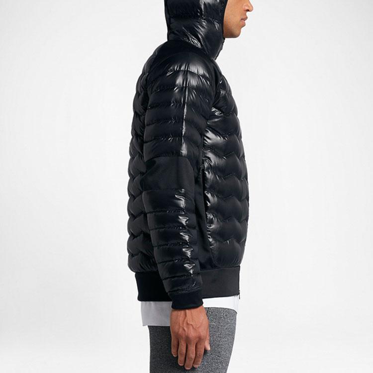 Jordan Air Jordan Down Jackets Men's Black Hooded Moderate Other 807948-010